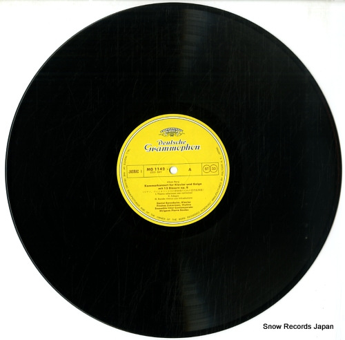 BARENBOIM, DANIEL alban berg; chamber music MG1142