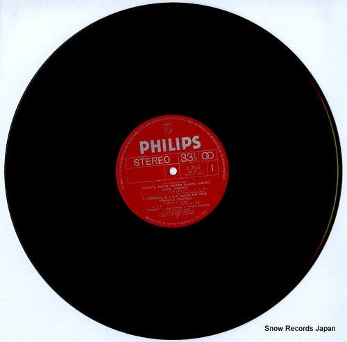 HOLLIGER, HEINZ bach; sinfonias from cantatas bwv 12 and 21 X-7525