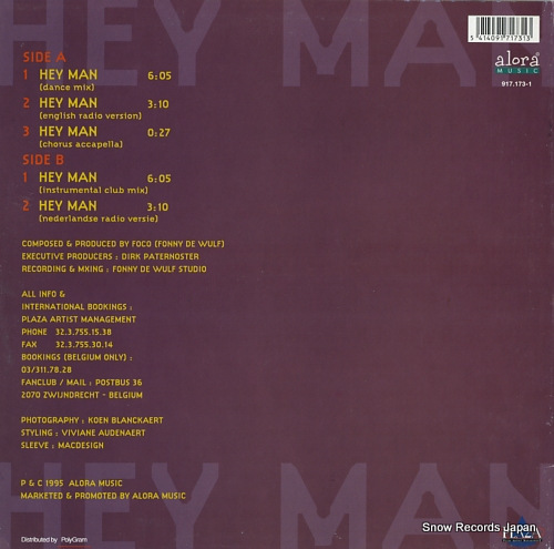 PLAZA hey man 917.173-1 - back cover