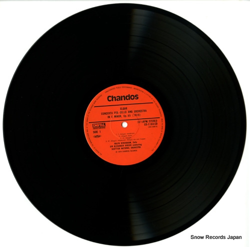 KIRSHBAUM, RALPH elgar; concerto for cello and orchestra in e minor op.85 OX-1184-CD