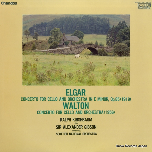 KIRSHBAUM, RALPH elgar; concerto for cello and orchestra in e minor op.85 OX-1184-CD