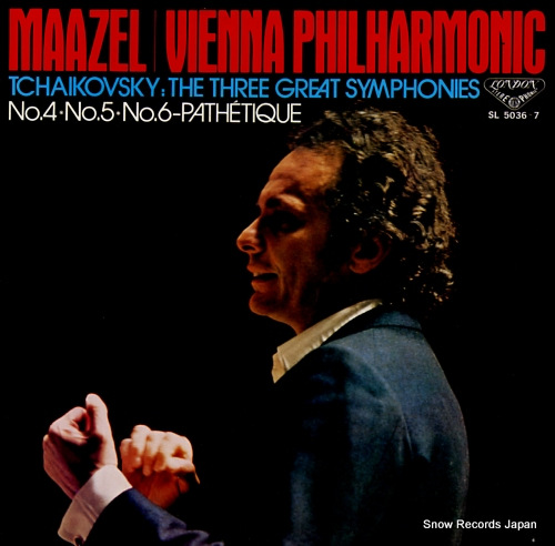 MAAZEL, LORIN tchaikovsky; the three great symphonies no.4 no.5 no.6 