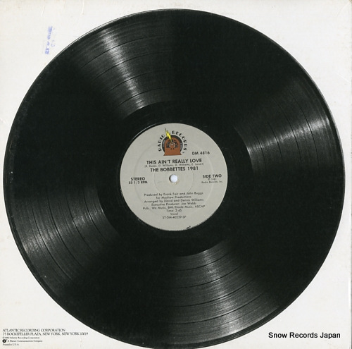 BOBBETTES 1981, THE love rhythm DM4816