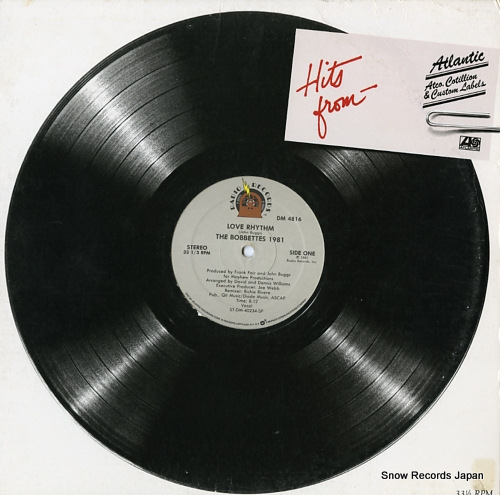 BOBBETTES 1981, THE love rhythm DM4816