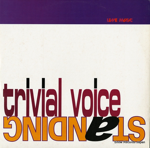TRIVIAL VOICE standing LINE2043 - front cover