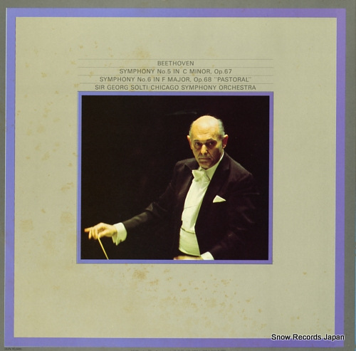 SOLTI, GEORG beethoven; symphony no.5 in c minor op.67 K18C-9249/50