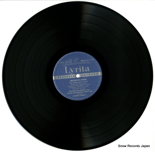 WILLIAMSON, MALCOLM williamson; concerto for organ and orchestra SRCS.79