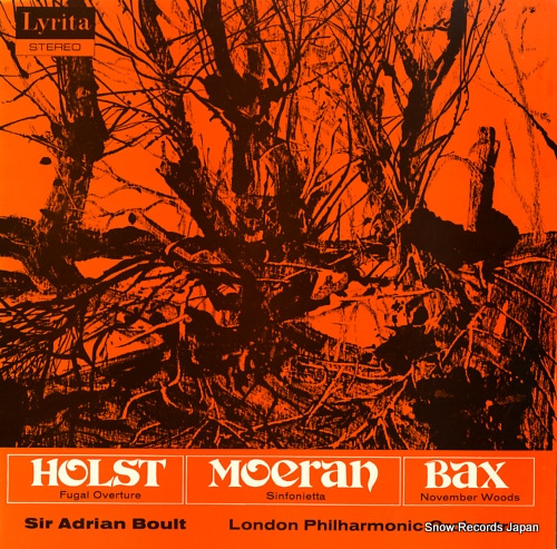 BOULT, ADRIAN holst; a fugal overture SRCS.37