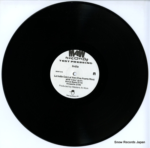 MAW la india con la voe (viva puerto rico) MAW016 - disc