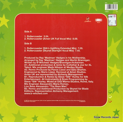 B WITCHET rollercoaster 6662486 - back cover