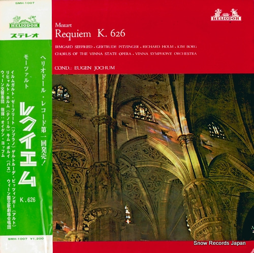 JOCHUM, EUGEN mozart; requiem k.626 SMH-1007 - front cover
