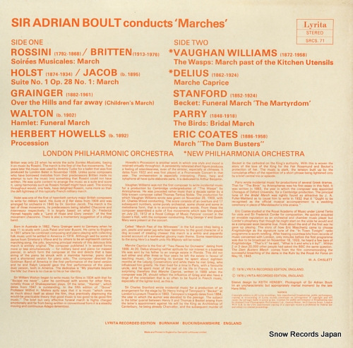 BOULT, ADRIAN boult conducts 