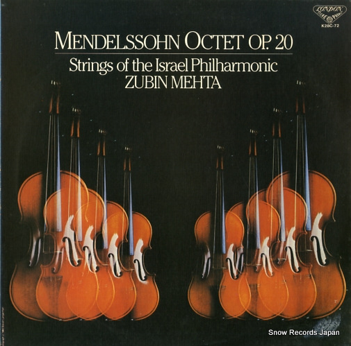MEHTA, ZUBIN mendelssohn; octet in e flat major op.20 K28C-72