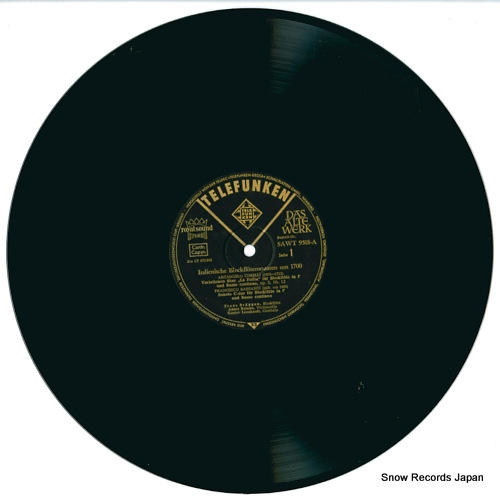 BRUGGEN, FRANS italian recorder sonatas SAWT9518-AEX/SAWT-9518
