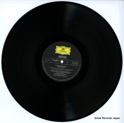 KARAJAN, HERBERT VON mozart; requiem MG4014