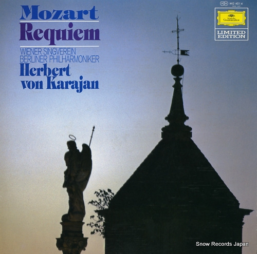 KARAJAN, HERBERT VON mozart; requiem MG4014