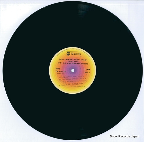 BASIE, COUNT basie swingin' voices singin' YW-8528-AB