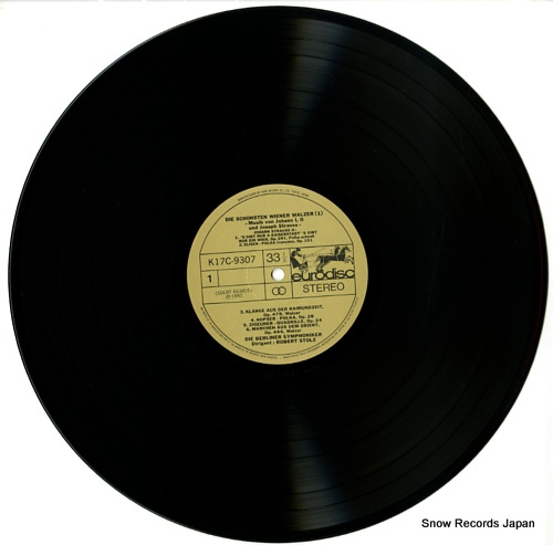 STOLZ, ROBERT die schonsten wiener walzer 1 K17C-9307 - disc