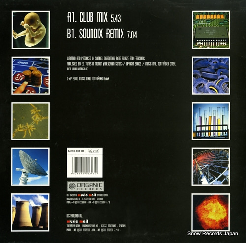 ANTRIEB menschen 2000 ORG009 - back cover
