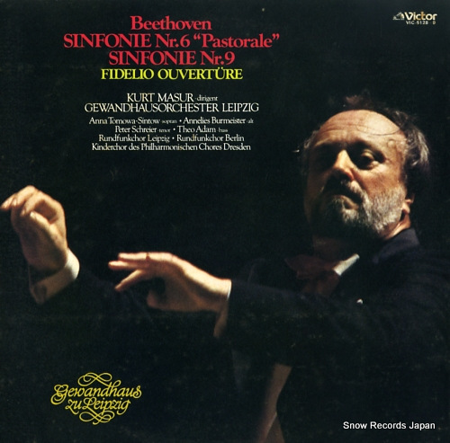MASUR, KURT beethoven; sinfonie no.6 