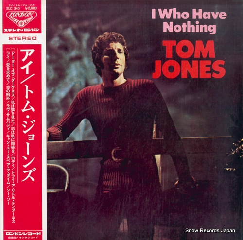 JONES, TOM i (who have nothing) SLC340