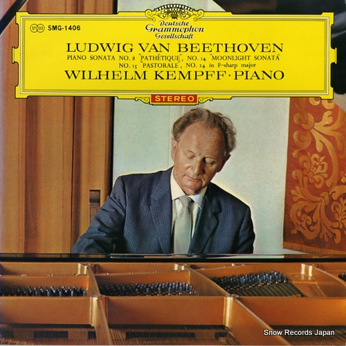 KEMPFF, WILHELM beethoven; piano sonata no.8 