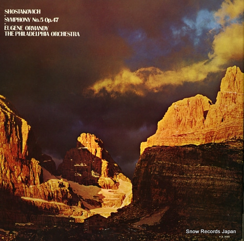 ORMANDY, EUGENE shostakovich; symphony no.5 op.47 SOCO4