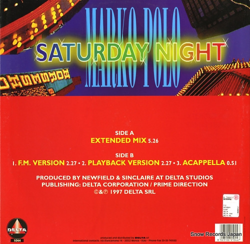 ޥ륳ݡ saturday night DELTA1044
