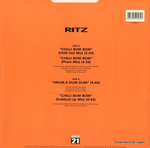 RITZ chilli bom bom 12BOKS4 - back cover