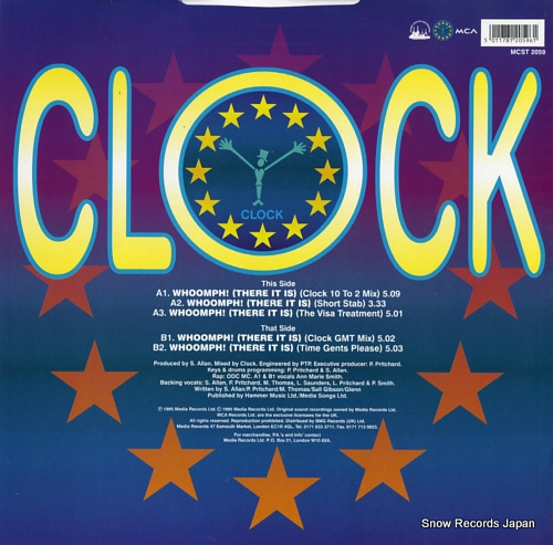 CLOCK whoomph!(there it is) MCST2059