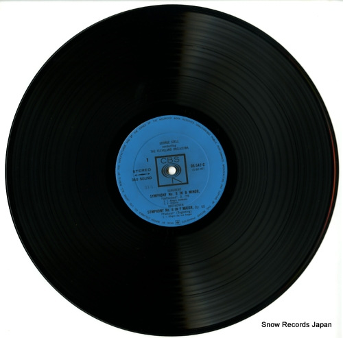 SZELL, GEORGE schubert; symphony no.8 in b minor 