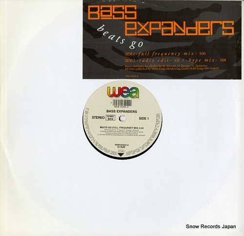 BASS EXPANDERS beats go 4509-93204-0 - front cover