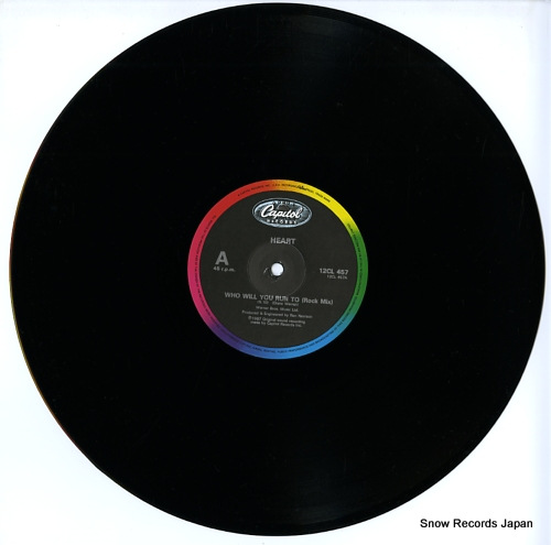HEART who will you run to (rock mix) 12CL457