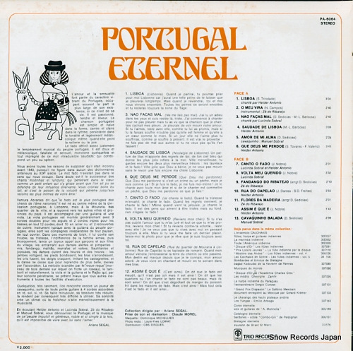 V/A portugal eternel / cfants & danses PA-6064