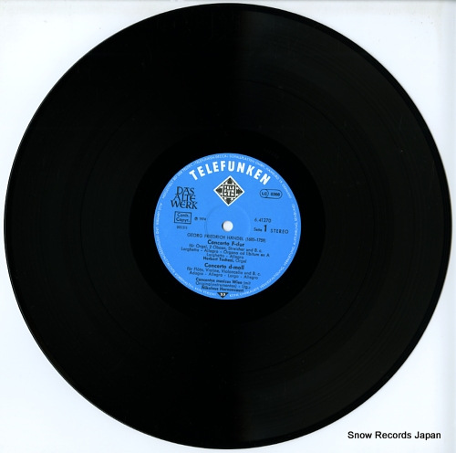 HARNONCOURT, NIKOLAUS handel; concerti 1703-1739 6.41270AW