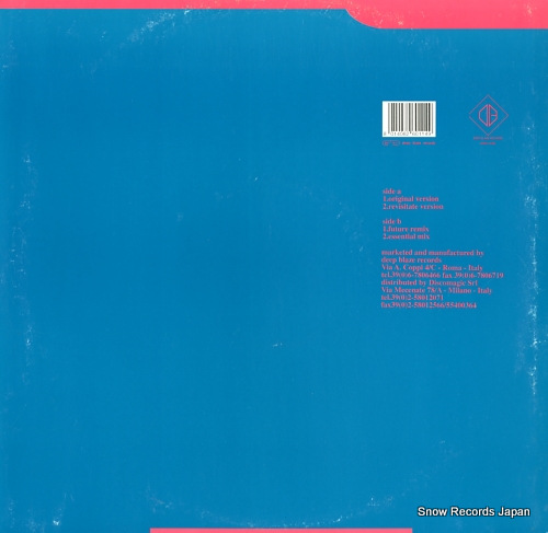 CHASE love for the future DB011 - back cover