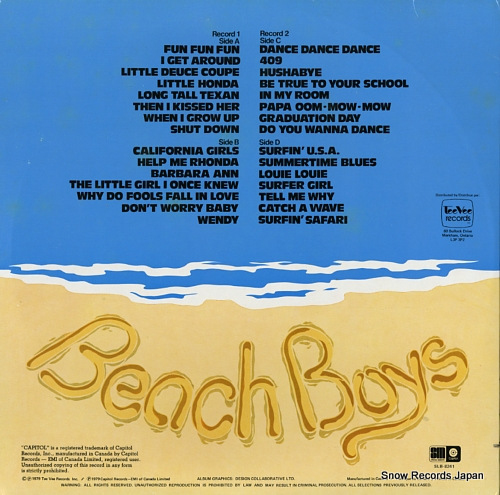 BEACH BOYS, THE summer fun TA3-2021