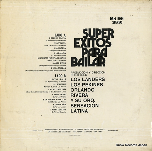 V/A super exitos para bailar DRM5014