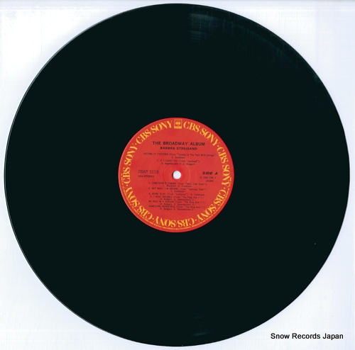 STREISAND, BARBRA the broadway album 28AP3118