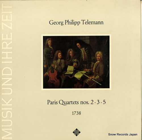 QUADRO AMSTERDAM telemann; paris quartets nos.2.3.5 SAWT9523-A