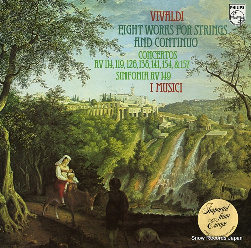 ॸ vivaldi; eight works for strings and continuo 9500300