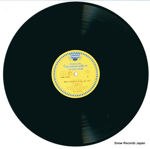 BOHM, KARL beethoven; missa solemnis d-dur op.123 LGM-1028/29