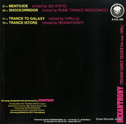 REXANTHONY menticide SOB208 - back cover