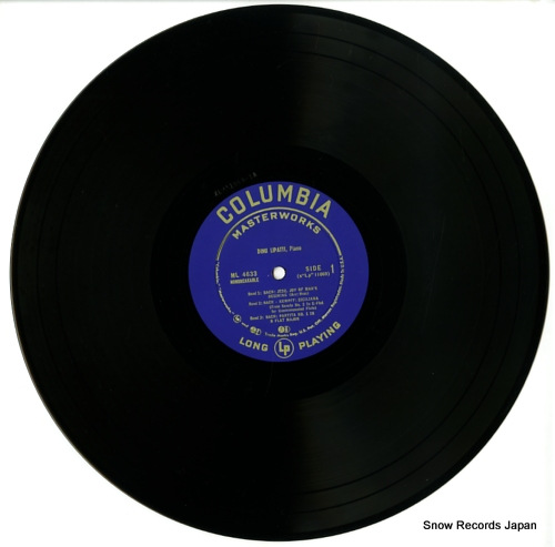 LIPATTI, DINU bach; jesu joy of man's desiring ML4633