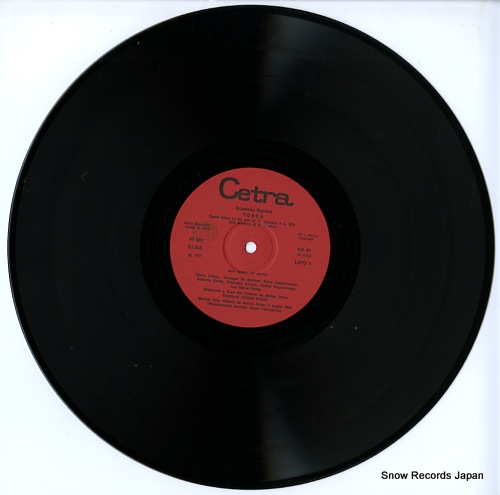 CALLAS, MARIA puccini; tosca LO41