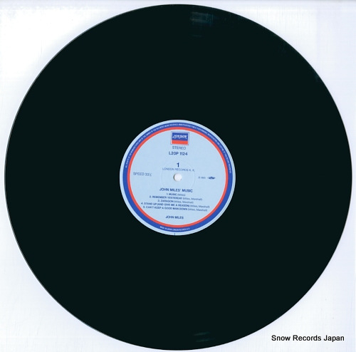 MILES, JOHN john miles' music L20P1124 - disc