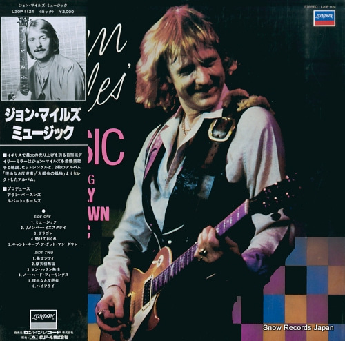MILES, JOHN john miles' music L20P1124 - front cover