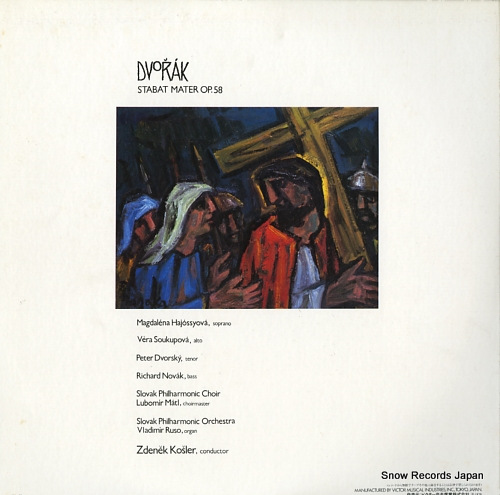 KOSLER, ZDENEK dvorak; stabat mater op.58 VIC-2233-4