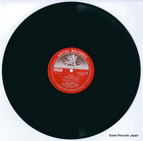KARAJAN, HERBERT VON brahms; a german requiem EAC-77179
