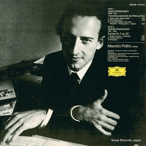 POLLINI, MAURIZIO strawinsky; trois mouvements de petrouchka 2530225